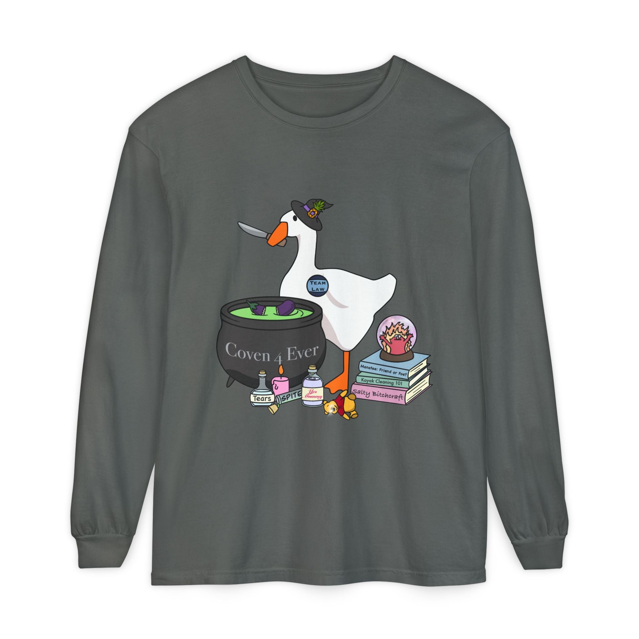 Mother Goose Knife Long Sleeve Tee