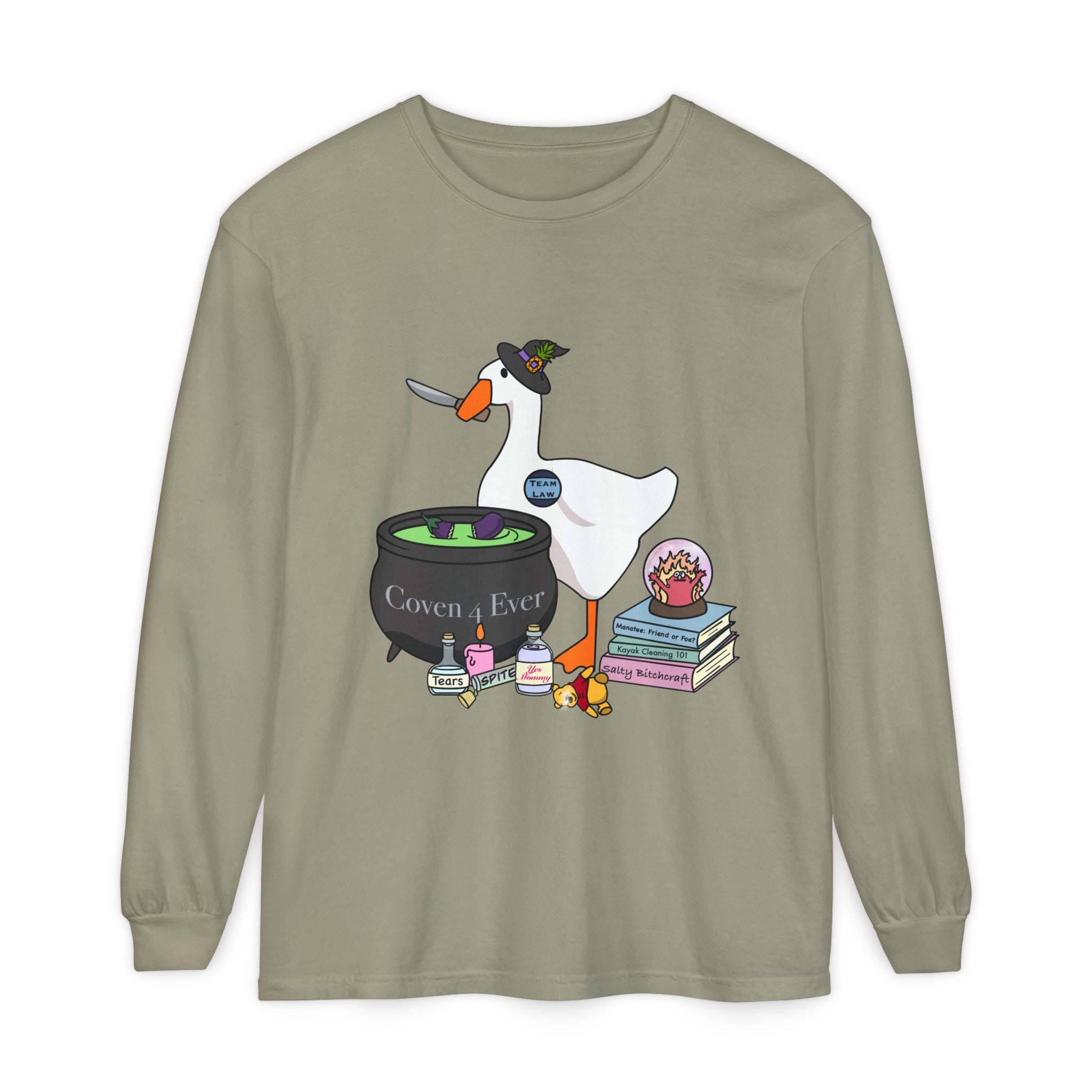 Mother Goose Knife Long Sleeve Tee