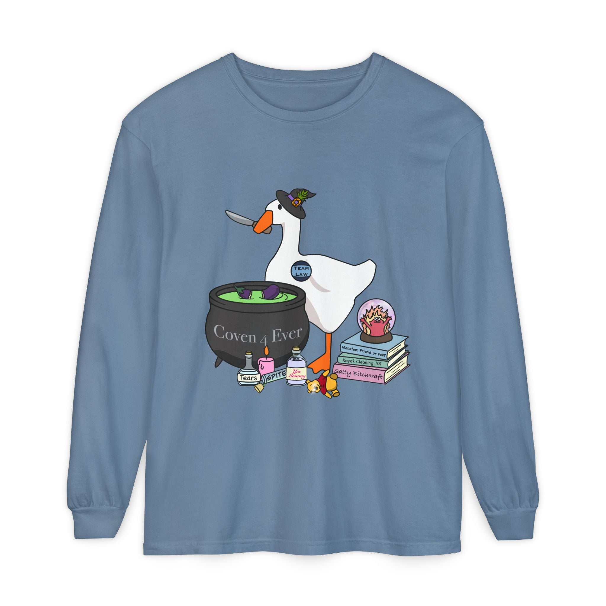 Mother Goose Knife Long Sleeve Tee