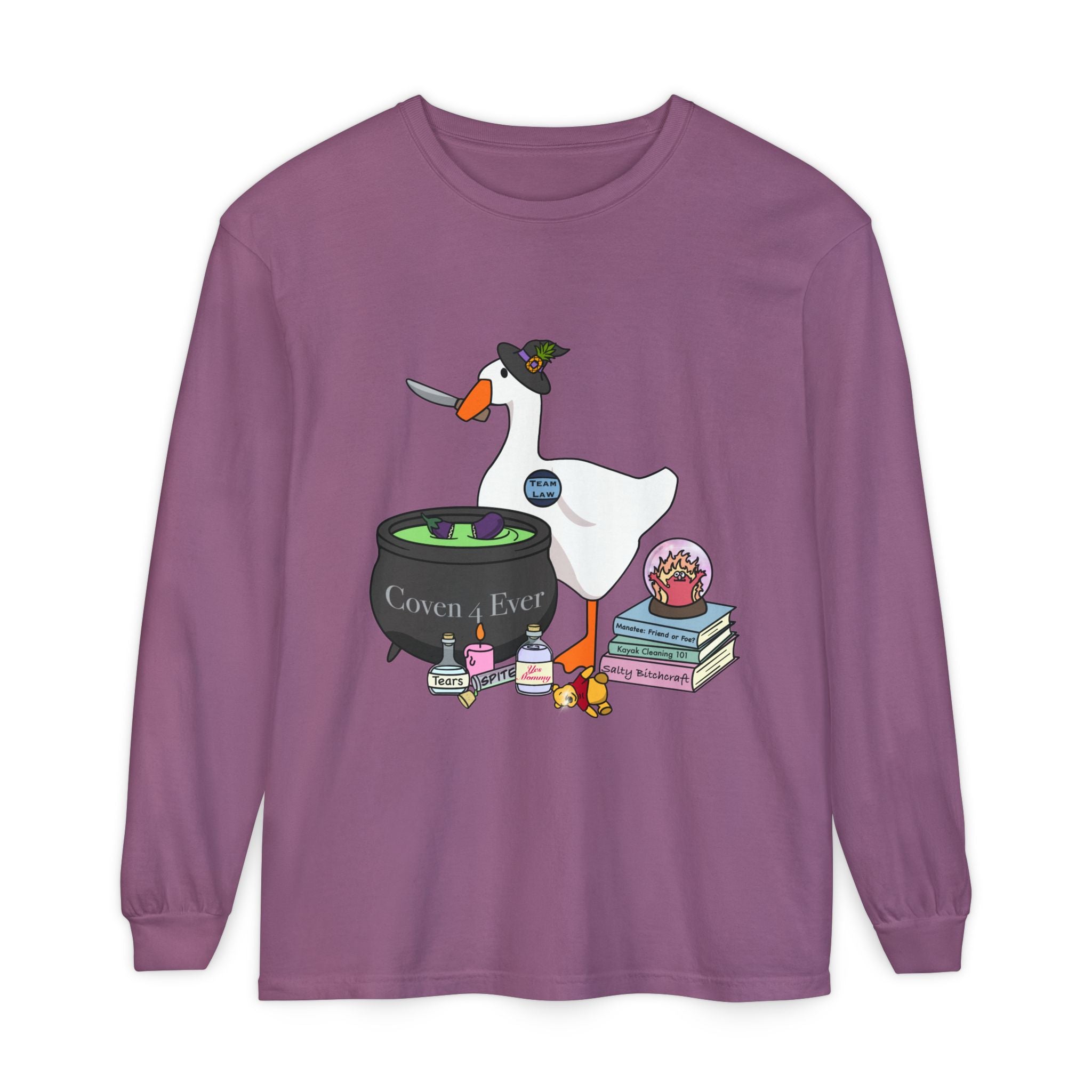 Mother Goose Knife Long Sleeve Tee