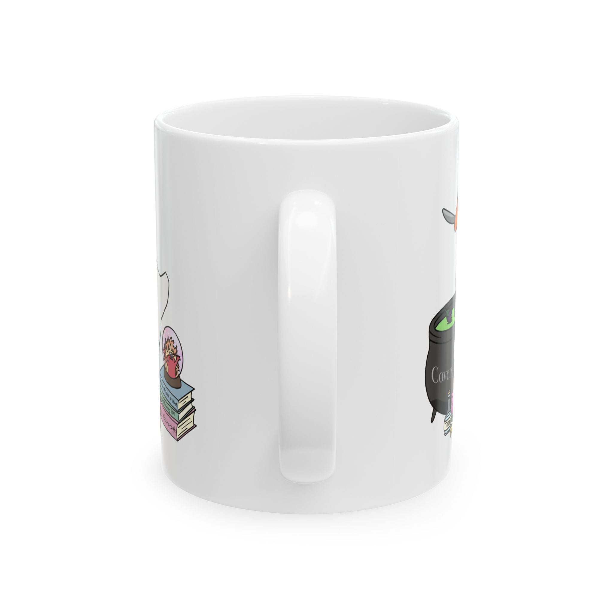 Mother Goose Knife Ceramic Mug