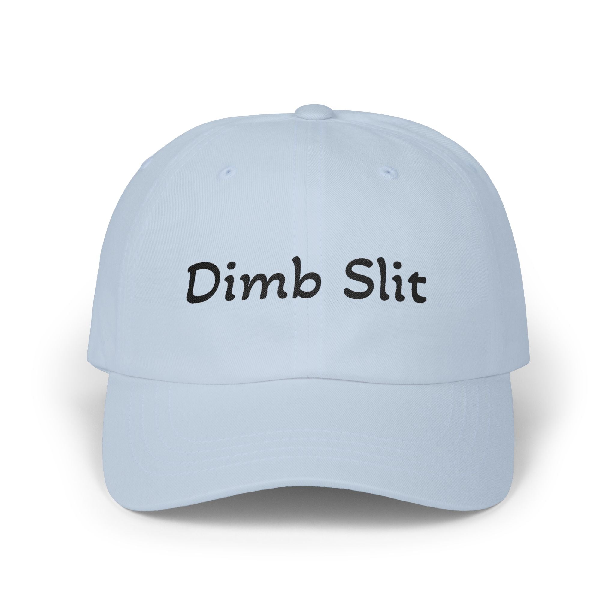 Dimb Slit Dad Cap | Embroidered Twill Baseball Hat