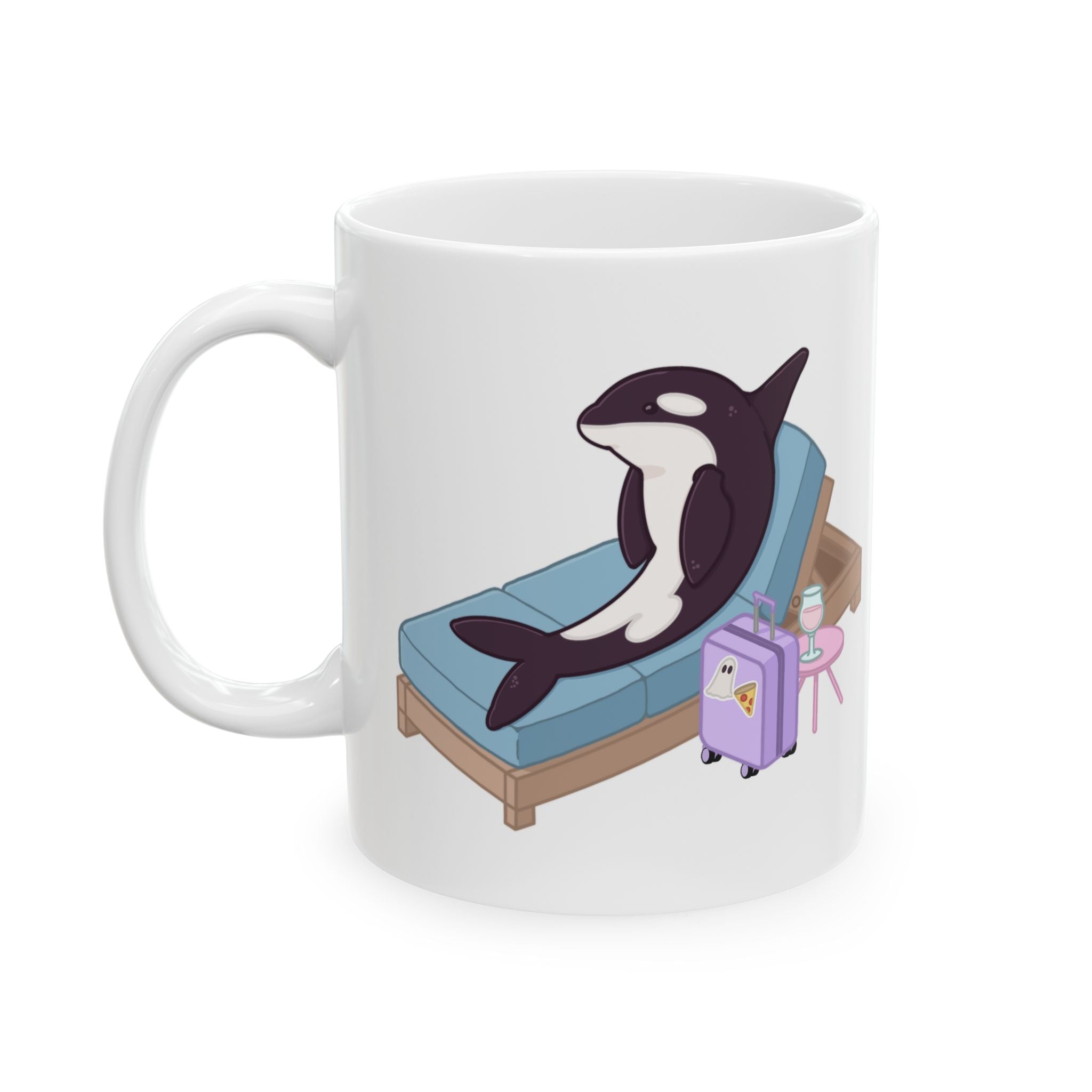 Millionaire Orca Ceramic Mug
