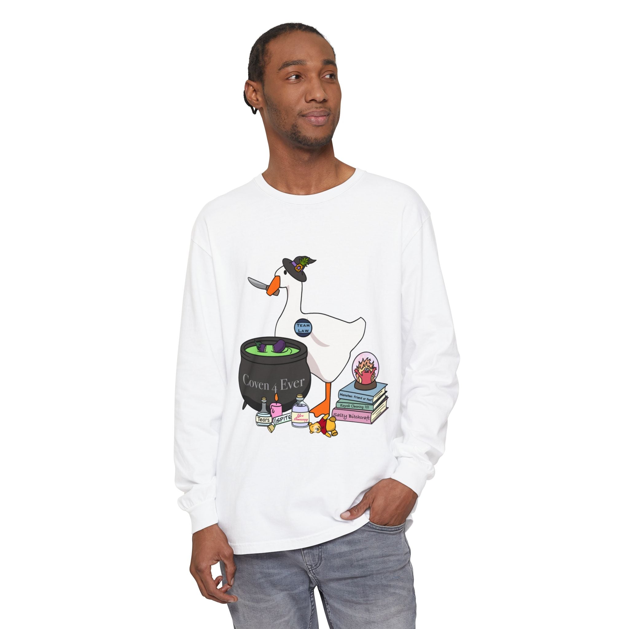 Mother Goose Knife Long Sleeve Tee