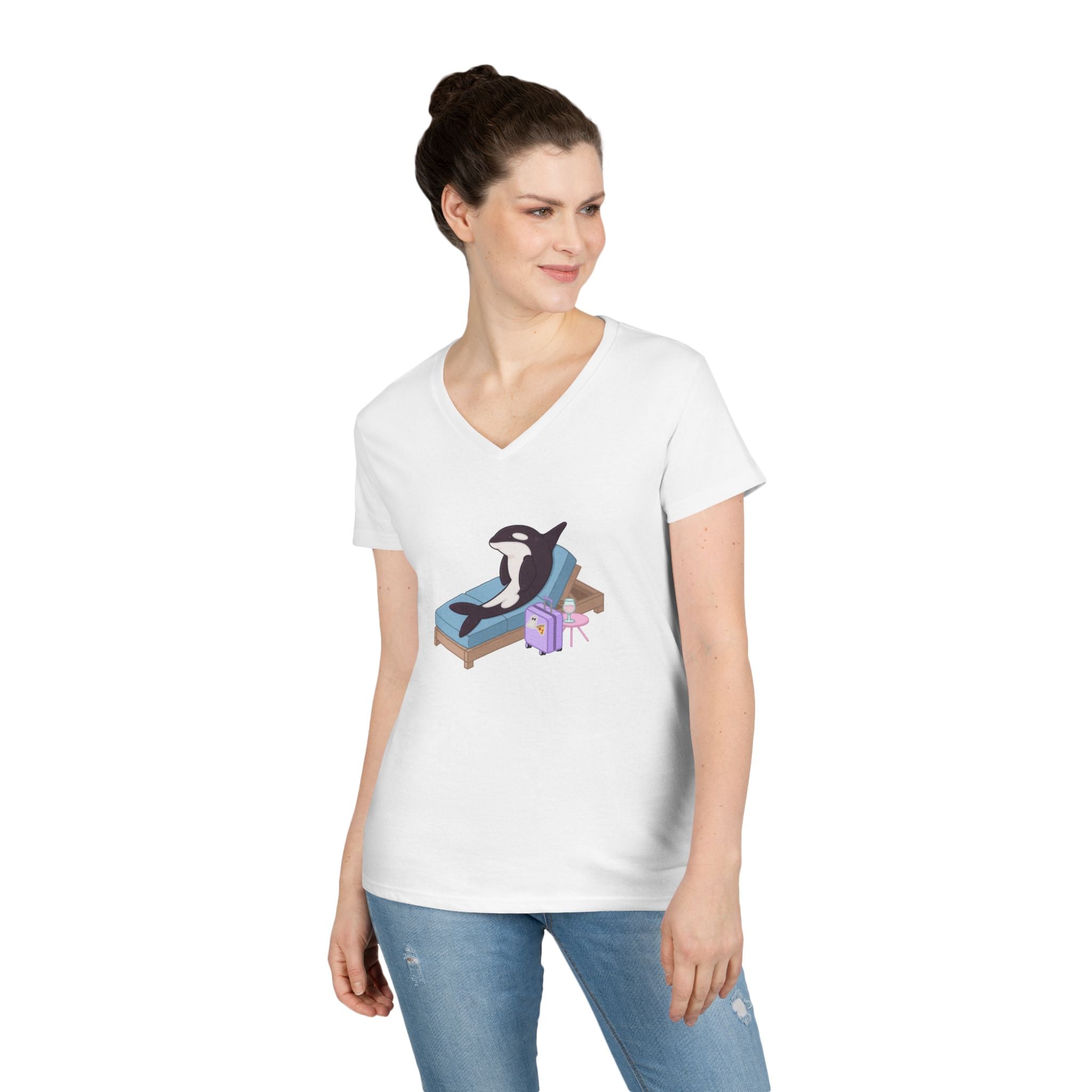 Millionaire Orca V-Neck Tee
