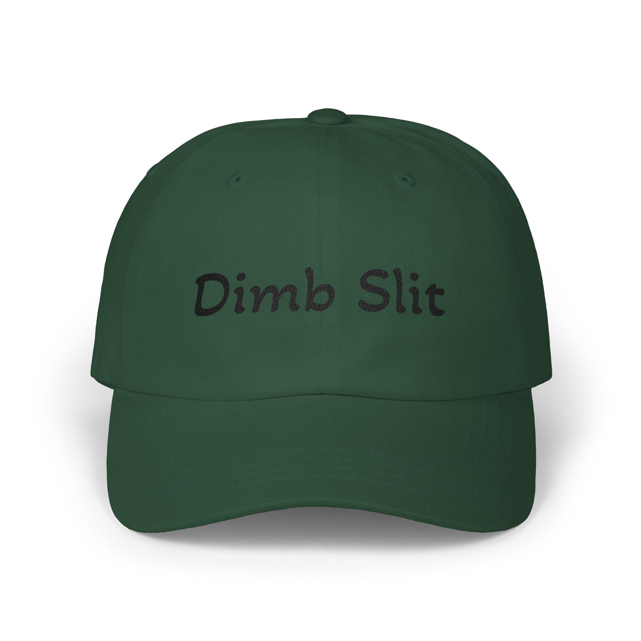 Dimb Slit Dad Cap | Embroidered Twill Baseball Hat