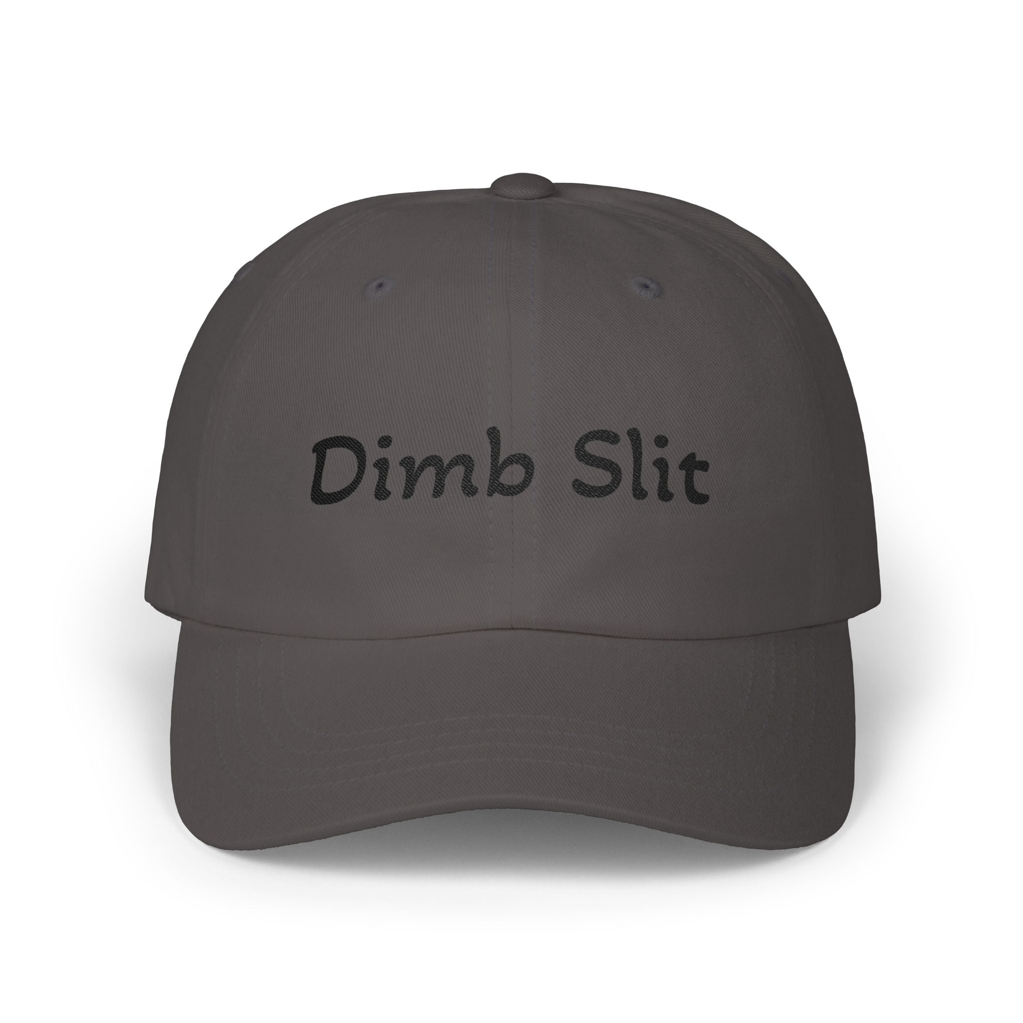 Dimb Slit Dad Cap | Embroidered Twill Baseball Hat