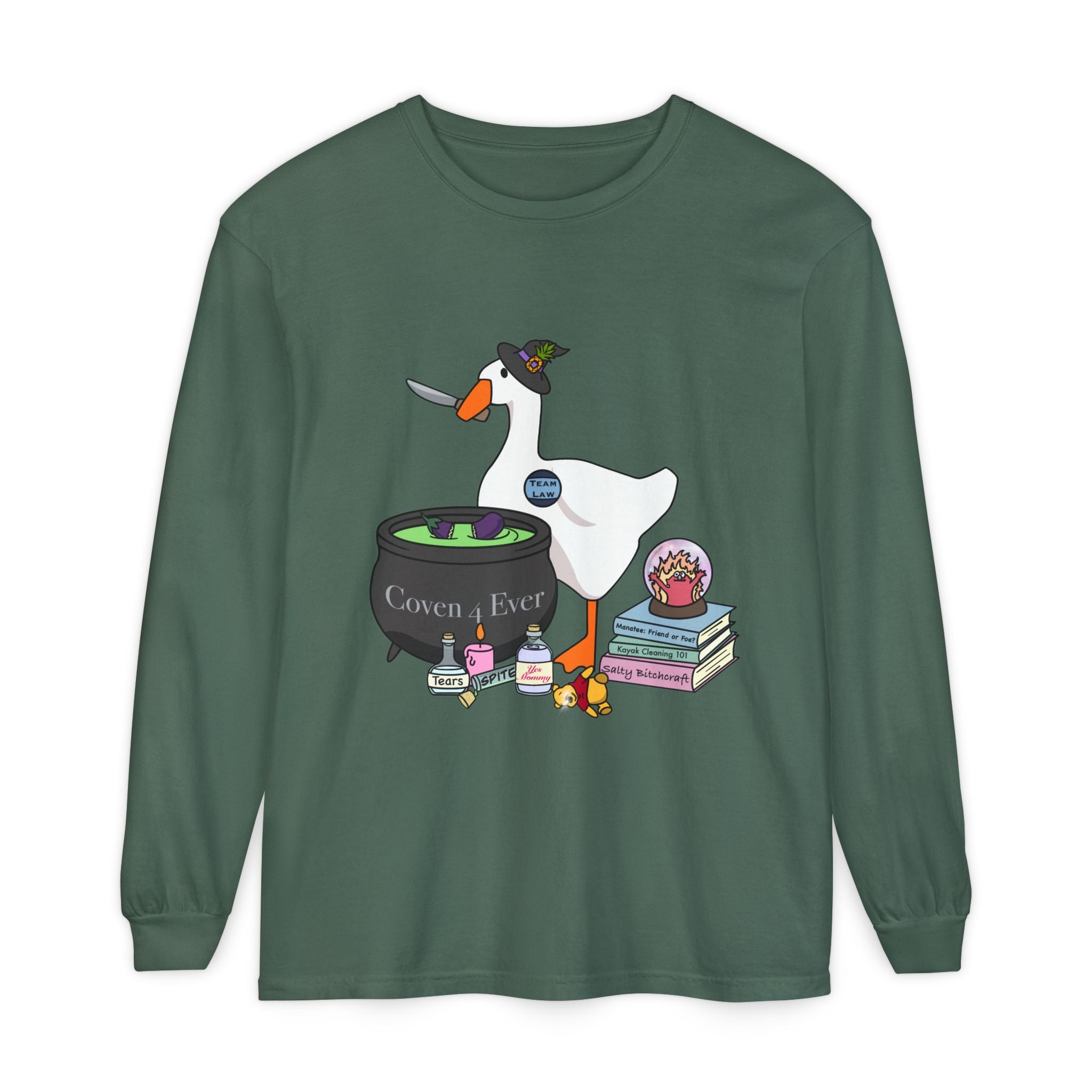 Mother Goose Knife Long Sleeve Tee
