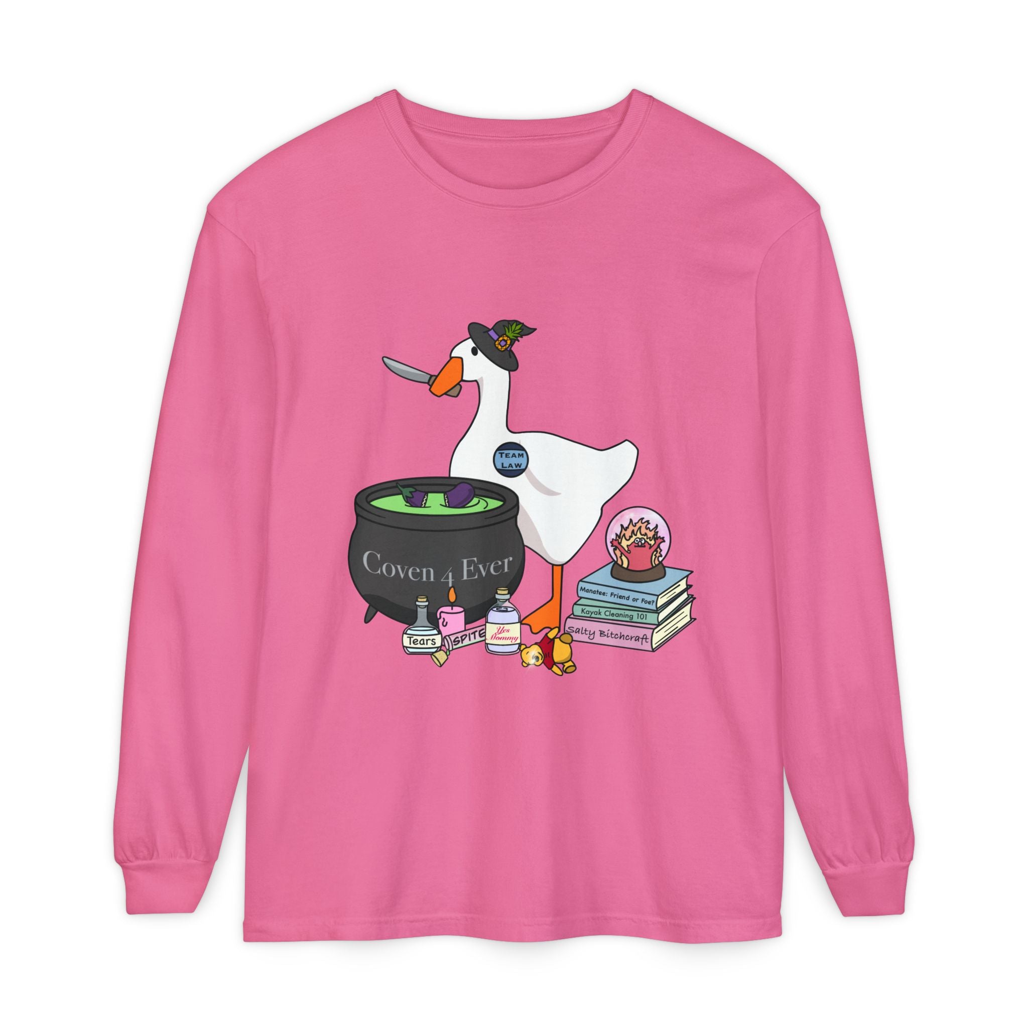 Mother Goose Knife Long Sleeve Tee