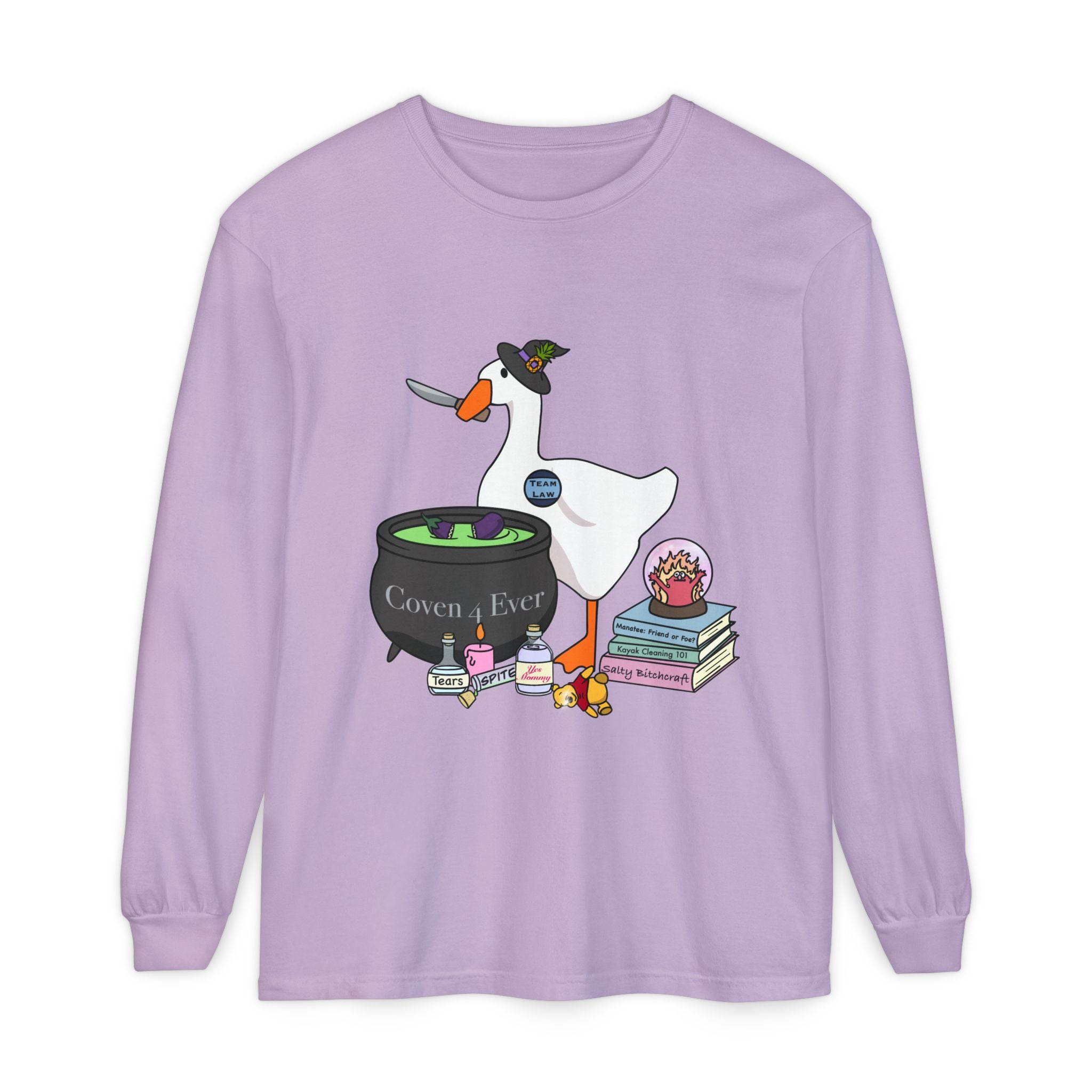 Mother Goose Knife Long Sleeve Tee
