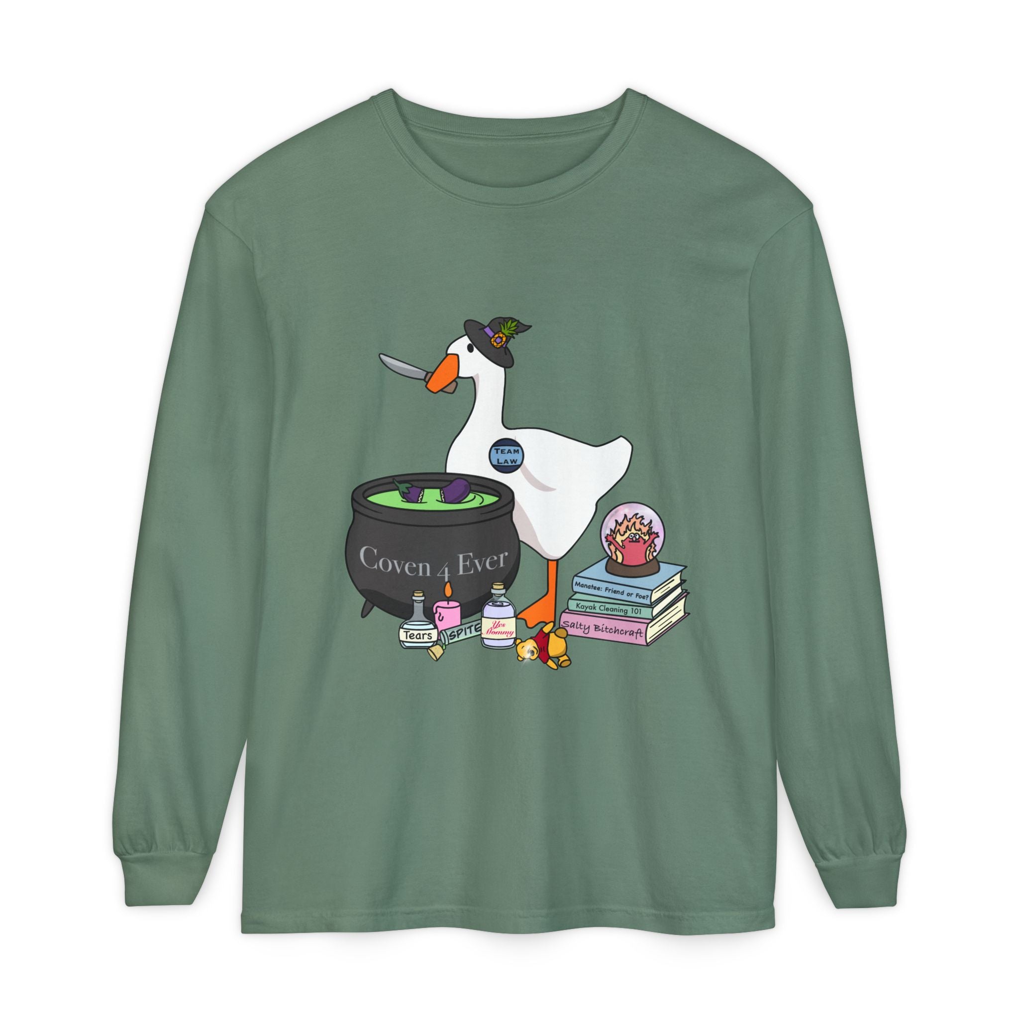Mother Goose Knife Long Sleeve Tee