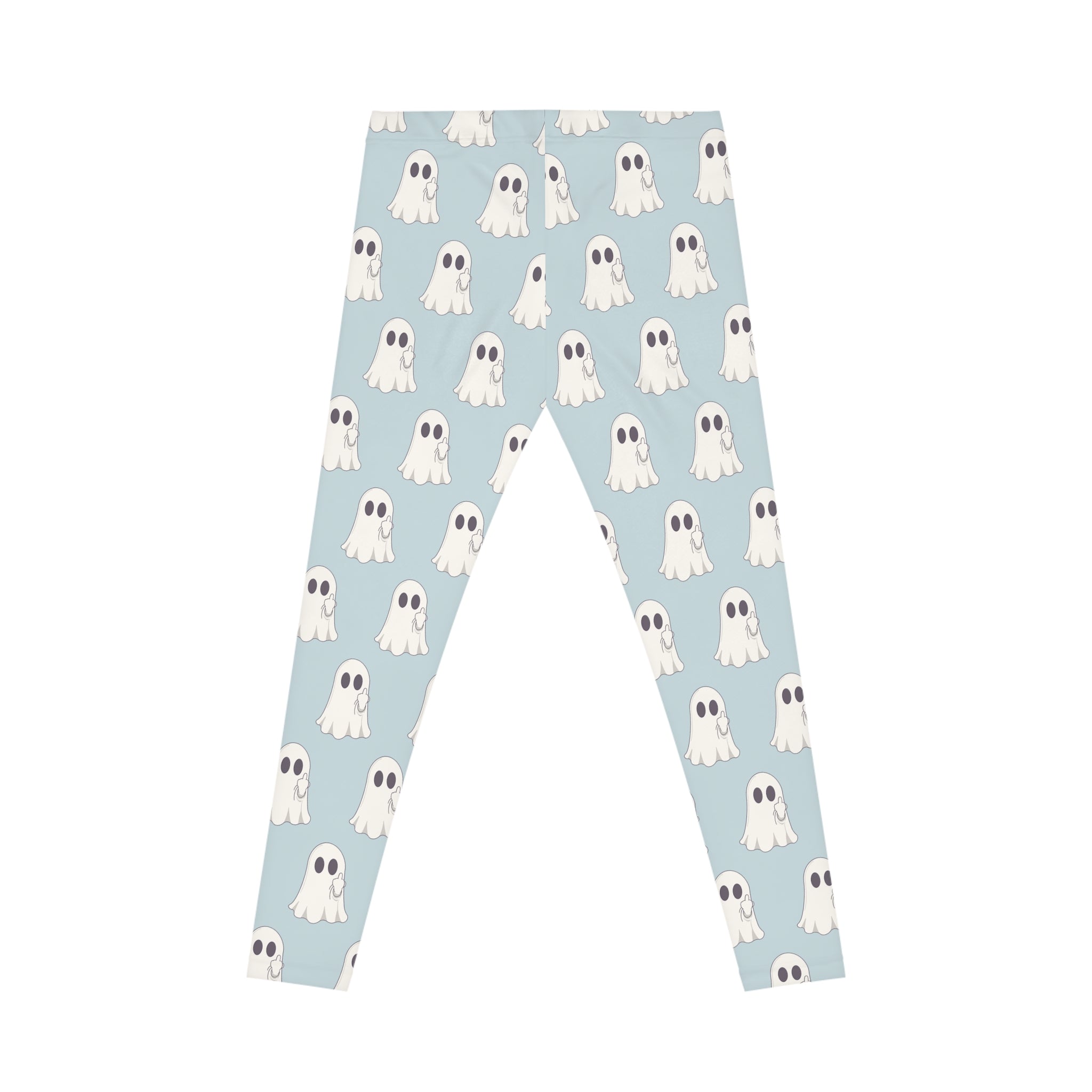 Pizza Ghost Pattern Leggings