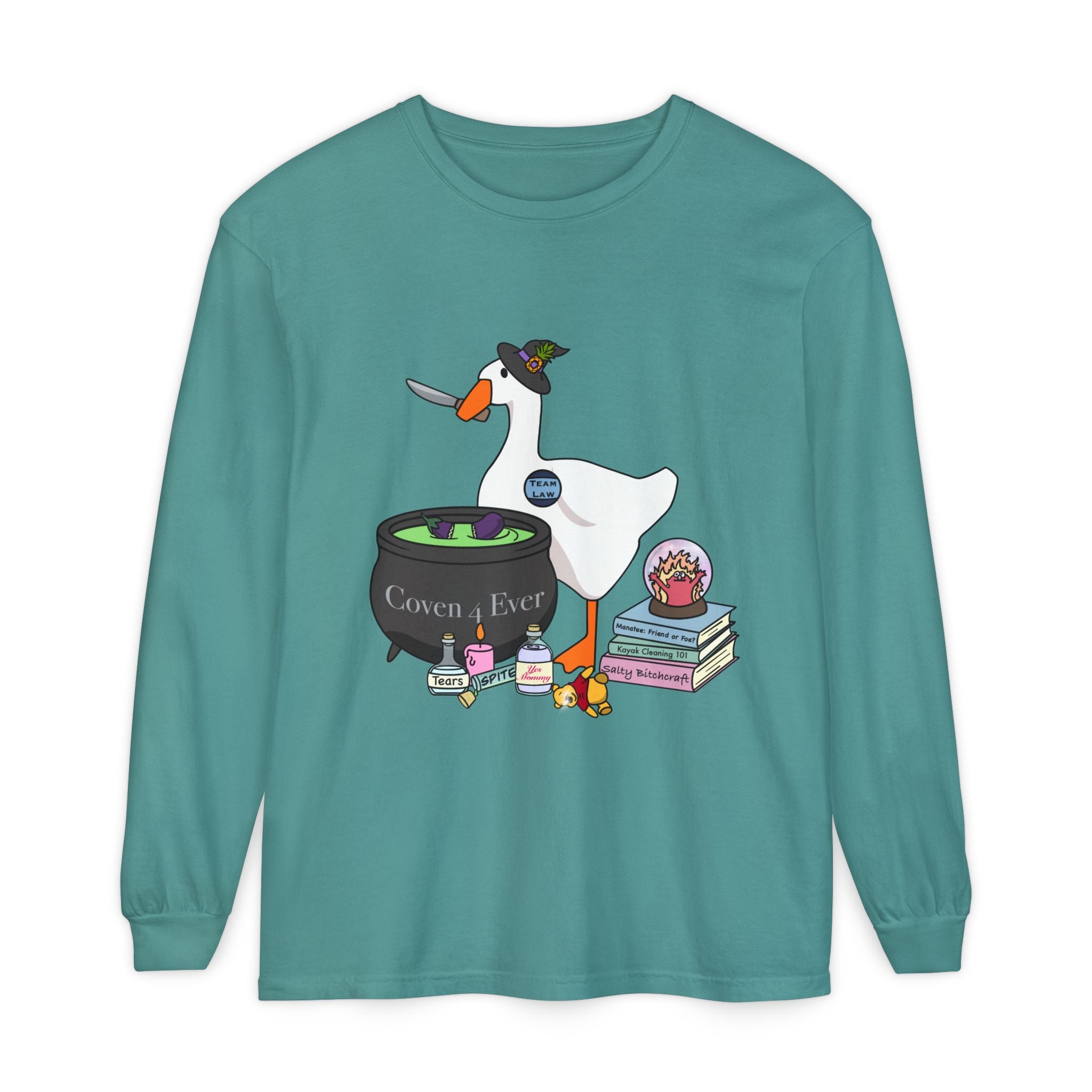 Mother Goose Knife Long Sleeve Tee