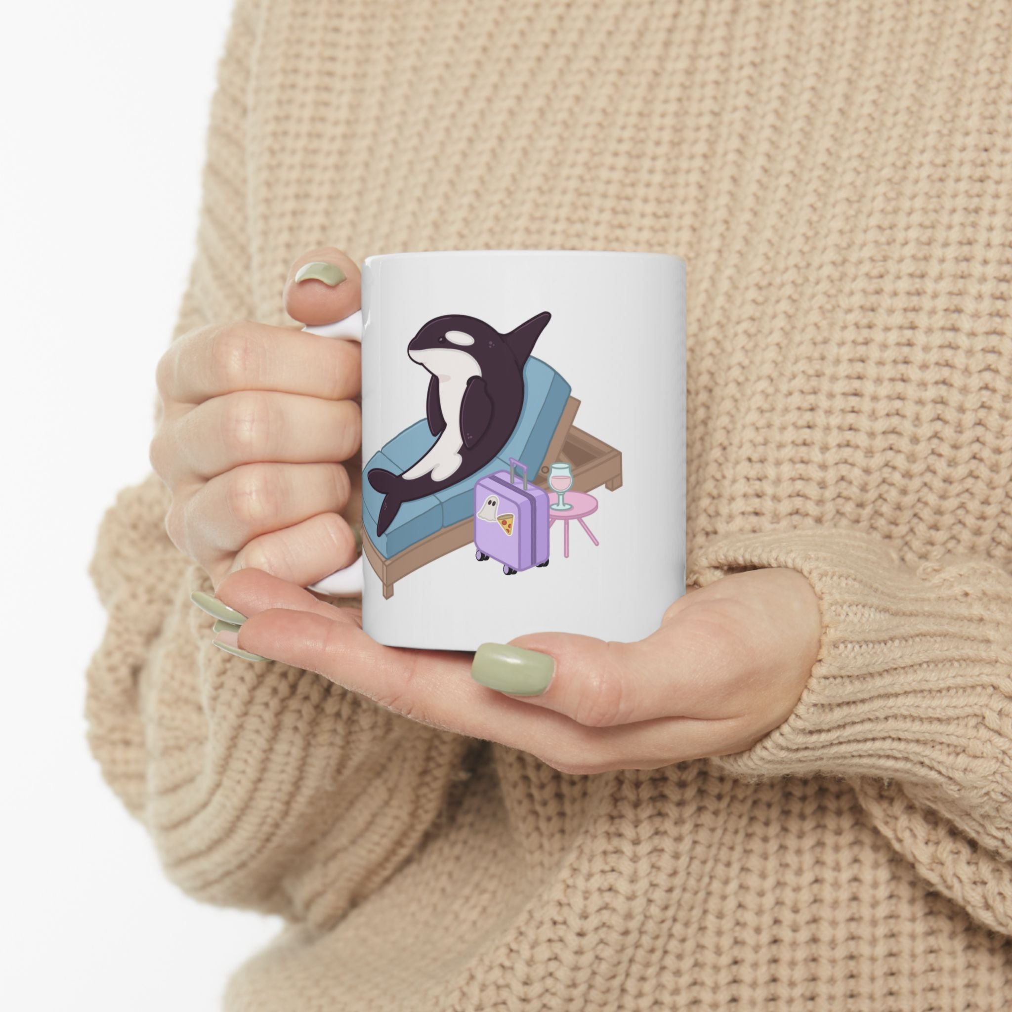 Millionaire Orca Ceramic Mug