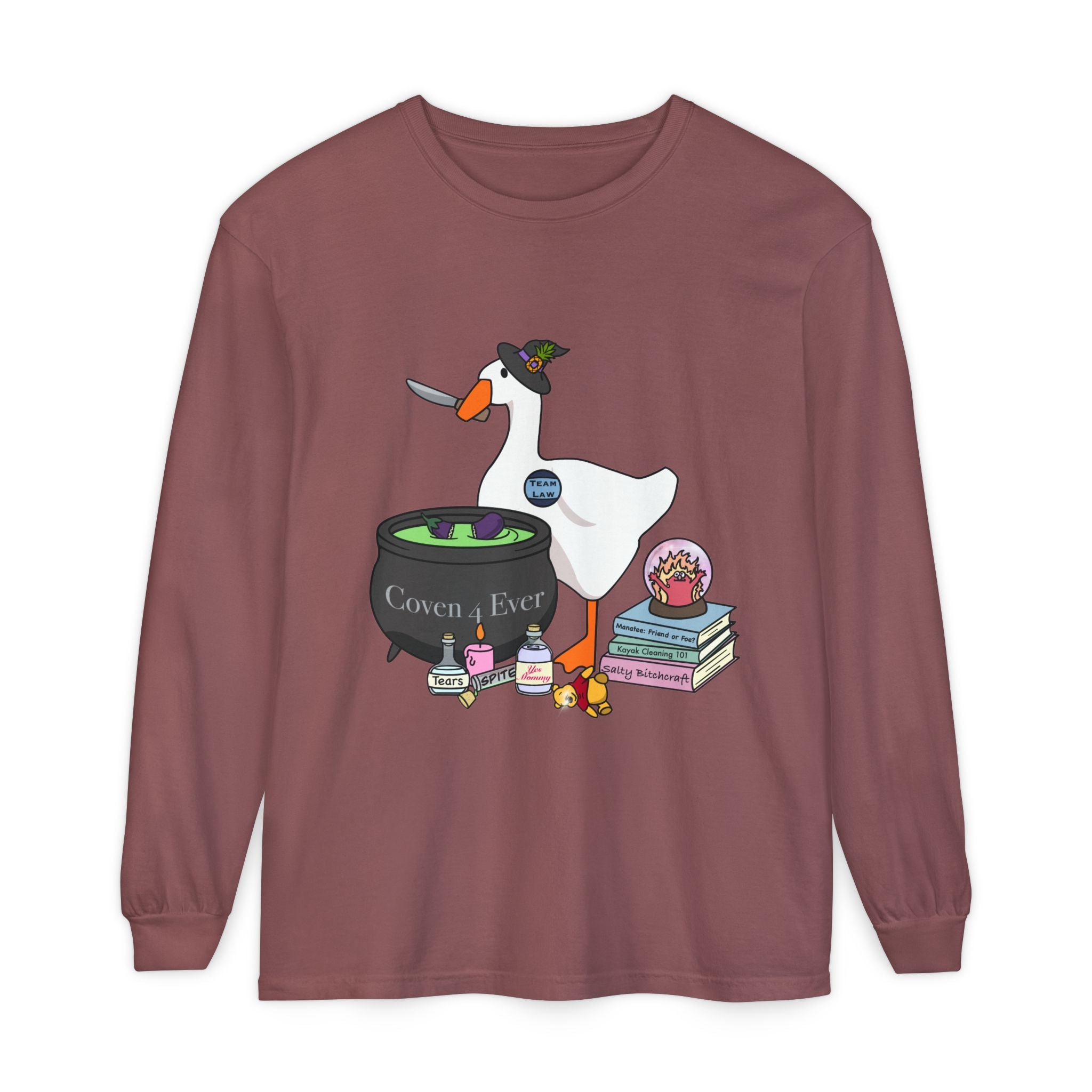 Mother Goose Knife Long Sleeve Tee
