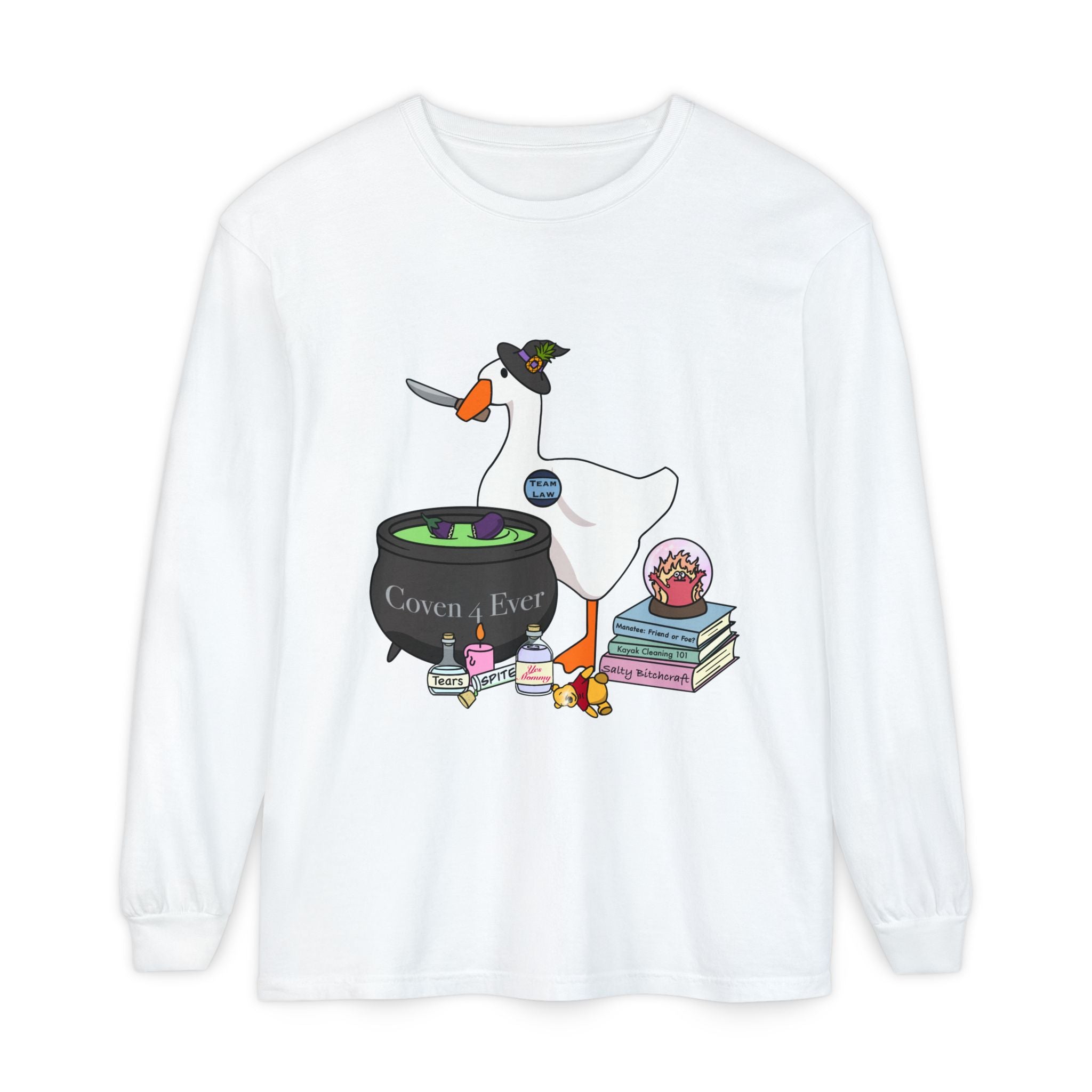 Mother Goose Knife Long Sleeve Tee