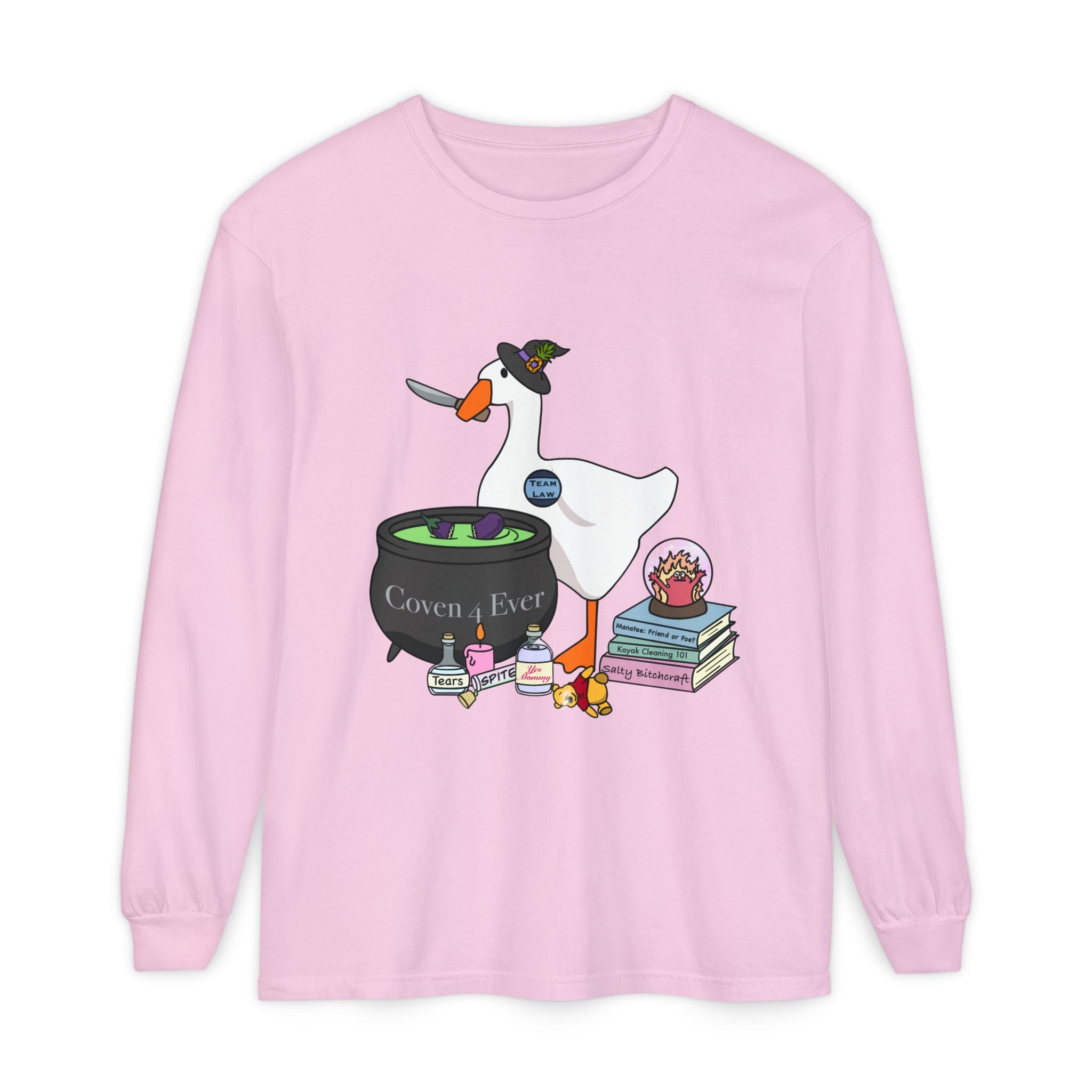 Mother Goose Knife Long Sleeve Tee