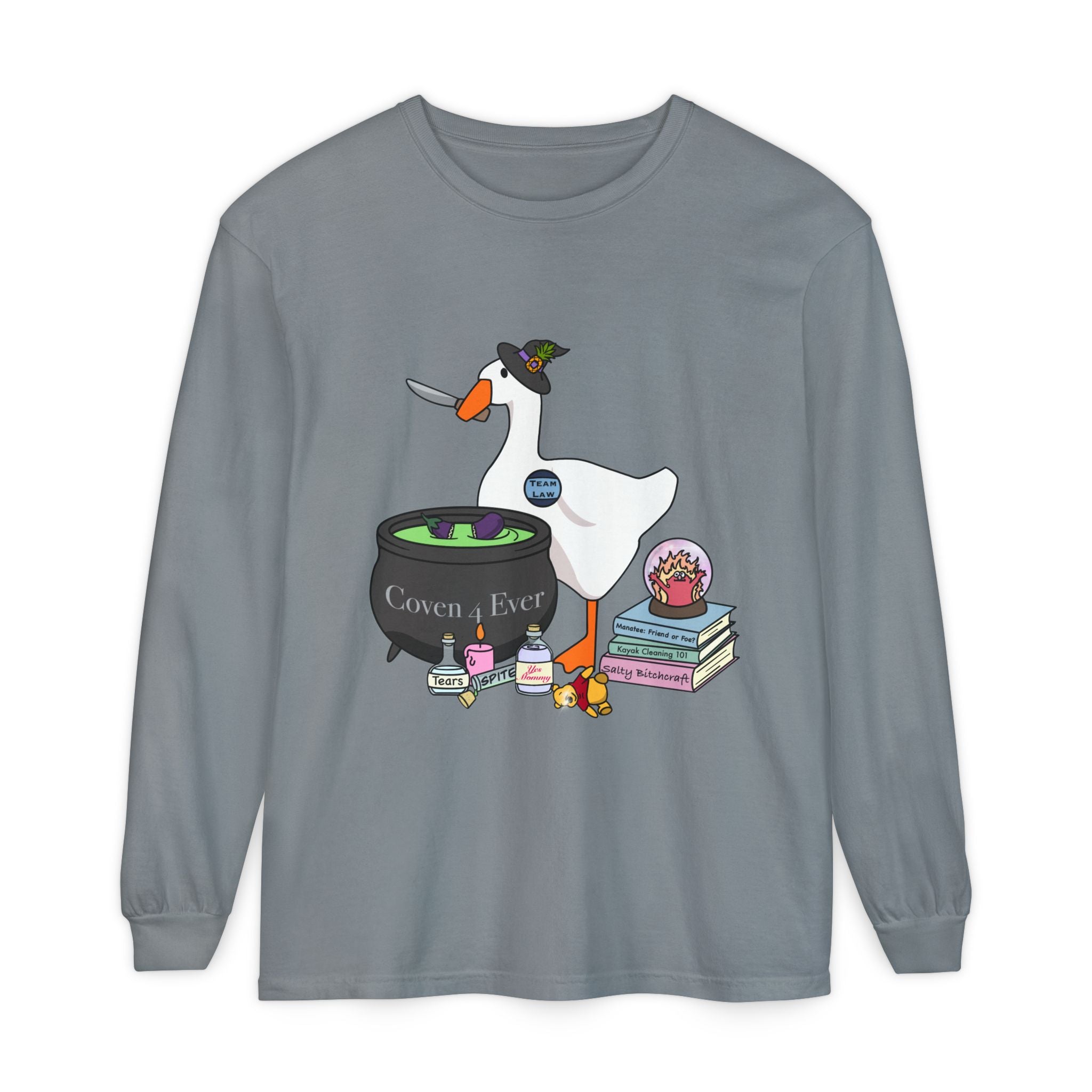 Mother Goose Knife Long Sleeve Tee