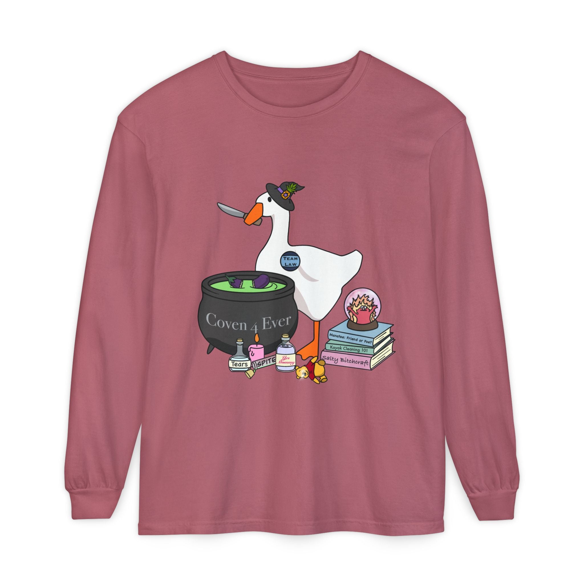 Mother Goose Knife Long Sleeve Tee
