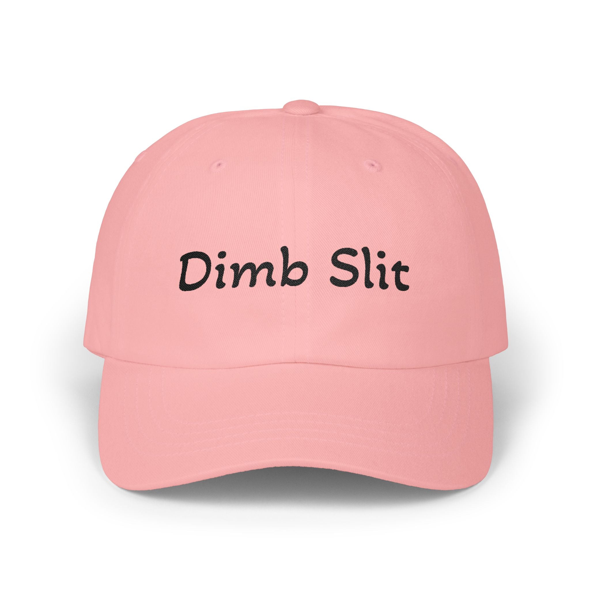 Dimb Slit Dad Cap | Embroidered Twill Baseball Hat